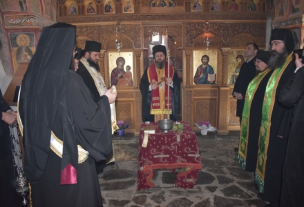 Водосвет в Билинския манастир