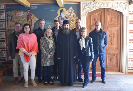 Екипът на проект SKIVRE посети Църногорския манастир