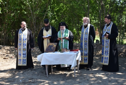 Първа копка на параклис в село Брегаре
